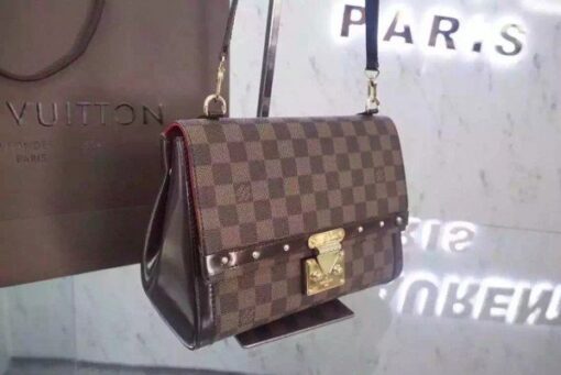 Replica Louis Vuitton Venice Bag Damier Ebene N41398 BLV108 2