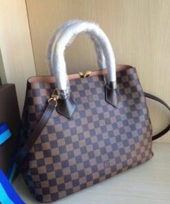 Replica Louis Vuitton Kensington Bag Damier Ebene N41435 BLV106 2