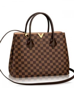 Replica Louis Vuitton Kensington Bag Damier Ebene N41435 BLV106