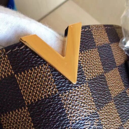 Replica Louis Vuitton Kensington Bag Damier Ebene N41435 BLV106 5