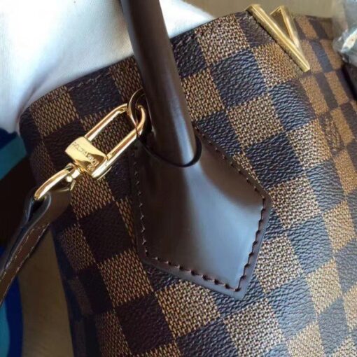 Replica Louis Vuitton Kensington Bag Damier Ebene N41435 BLV106 6