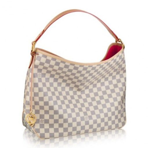 Replica Louis Vuitton Delightful PM Bag Damier Azur N41447 BLV061