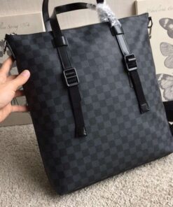 Replica Louis Vuitton Skyline Tote Damier Graphite N41456 BLV920 2