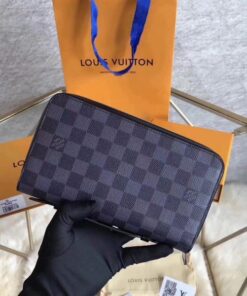 Replica Louis Vuitton Zippy XL Wallet Damier Graphite N41503 BLV1027 2