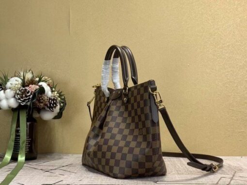 Replica Louis Vuitton Siena MM Bag Damier Ebene N41546 BLV089 3