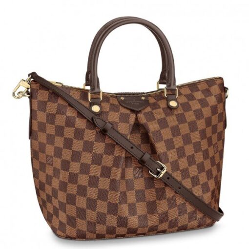 Replica Louis Vuitton Siena MM Bag Damier Ebene N41546 BLV089