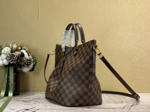 Replica Louis Vuitton Siena GM Bag Damier Ebene N41547 2