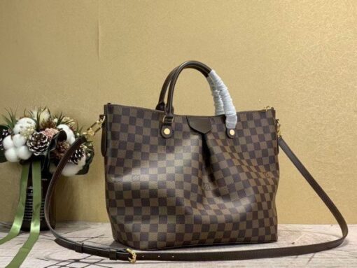 Replica Louis Vuitton Siena GM Bag Damier Ebene N41547 3