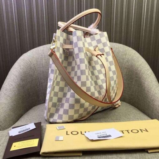 Replica Louis Vuitton Girolata Bag Damier Azur N41579 BLV071 5