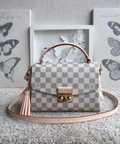 Replica Louis Vuitton Croisette Bag Damier Azur N41581 BLV070 2