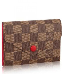 Replica Louis Vuitton Victorine Wallet Damier Ebene N41659 BLV937