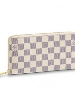 Replica Louis Vuitton Zippy Wallet Damier Azur Canvas N41660 BLV924