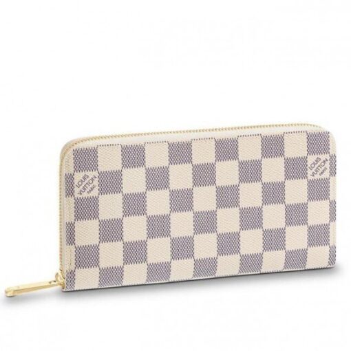 Replica Louis Vuitton Zippy Wallet Damier Azur Canvas N41660 BLV924