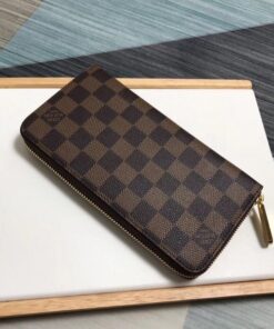 Replica Louis Vuitton Zippy Wallet Damier Ebene Canvas N41661 BLV942 2