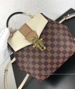 Replica Louis Vuitton Clapton Backpack Damier Ebene N42259 BLV014 2