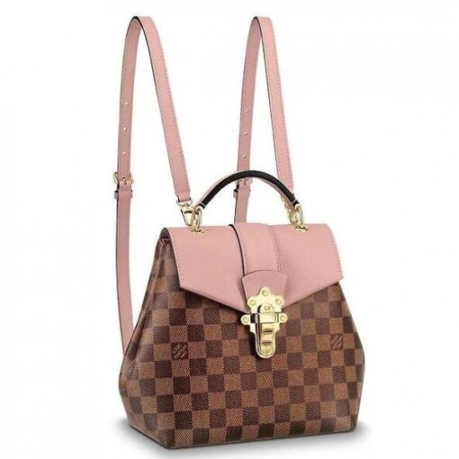 Replica Louis Vuitton Clapton Backpack Damier Ebene N42262 BLV003