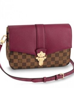 Replica Louis Vuitton Clapton PM Bag Damier Ebene N42442 BLV119