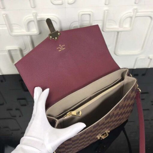 Replica Louis Vuitton Clapton PM Bag Damier Ebene N42442 BLV119 7