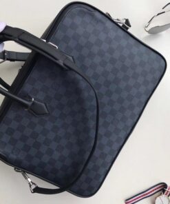 Replica Louis Vuitton Dandy MM Bag Damier Cobalt N44000 BLV871 2