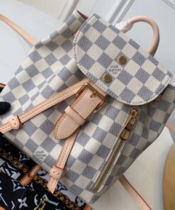 Replica Louis Vuitton Sperone BB Backpack Damier Azur N44026 BLV010 2