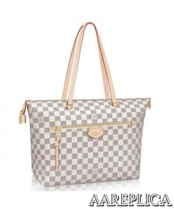 Replica Louis Vuitton Iena MM Bag Damier Azur N44040 BLV050