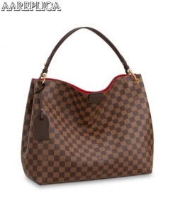 Replica Louis Vuitton Graceful MM Bag Damier Ebene N44045 BLV130