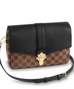 Replica Louis Vuitton Clapton PM Bag Damier Ebene N44243 BLV129