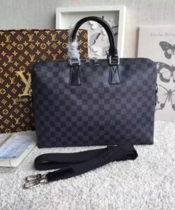 Replica Louis Vuitton Porte Documents Jour Damier Graphite N48224 BLV872 2