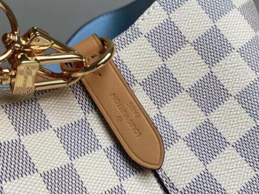 Replica Louis Vuitton Damier Azur NeoNoe MM With Braided Strap N50042 BLV044 6