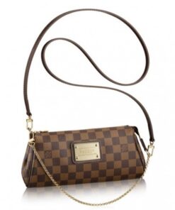 Replica Louis Vuitton Eva Clutch Damier Ebene N55213 BLV125