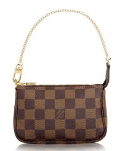 Replica Louis Vuitton Mini Pochette Accessoires Damier Ebene N58009 BLV124