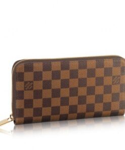 Replica Louis Vuitton Zippy Organiser Wallet Damier Ebene N60003 BLV934