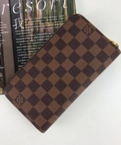 Replica Louis Vuitton Zippy Wallet Damier Ebene Canvas N60046 BLV943 2