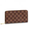 Replica Louis Vuitton Croisette Chain Wallet Damier Ebene N60287 BLV944 11