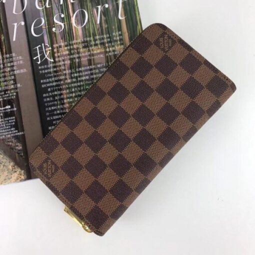 Replica Louis Vuitton Zippy Wallet Damier Ebene Canvas N60046 BLV943 3