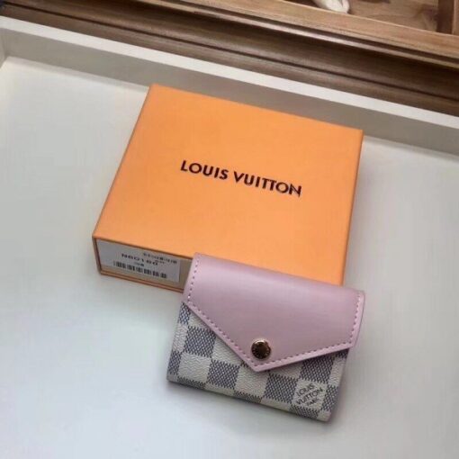 Replica Louis Vuitton Zoe Wallet Damier Azur N60168 BLV927 2