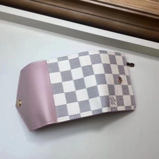 Replica Louis Vuitton Zoe Wallet Damier Azur N60168 BLV927 4