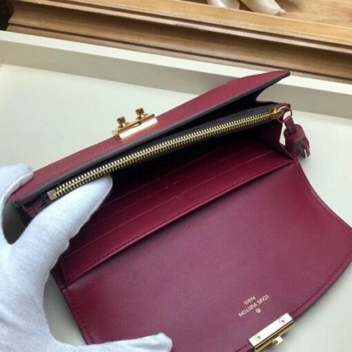 Replica Louis Vuitton Croisette Wallet Damier Ebene N60207 BLV939 6