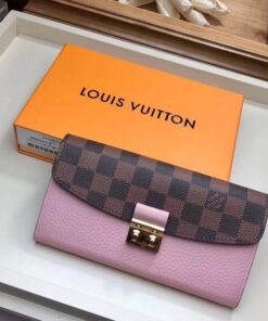 Replica Louis Vuitton Croisette Wallet Damier Ebene N60215 BLV938 2