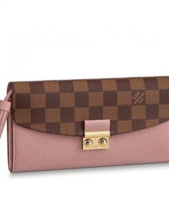 Replica Louis Vuitton Croisette Wallet Damier Ebene N60215 BLV938