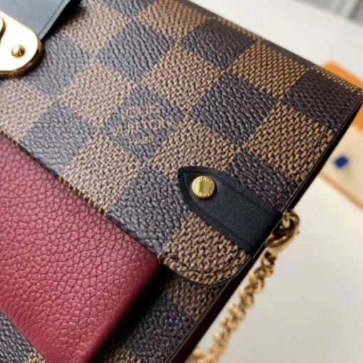 Replica Louis Vuitton Vavin Chain Wallet Damier Ebene N60222 BLV941 8