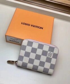 Replica Louis Vuitton Zippy Coin Purse Damier Azur N60229 BLV926 2