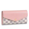 Replica Louis Vuitton Zippy Wallet Damier Azur Canvas N41660 BLV924 9