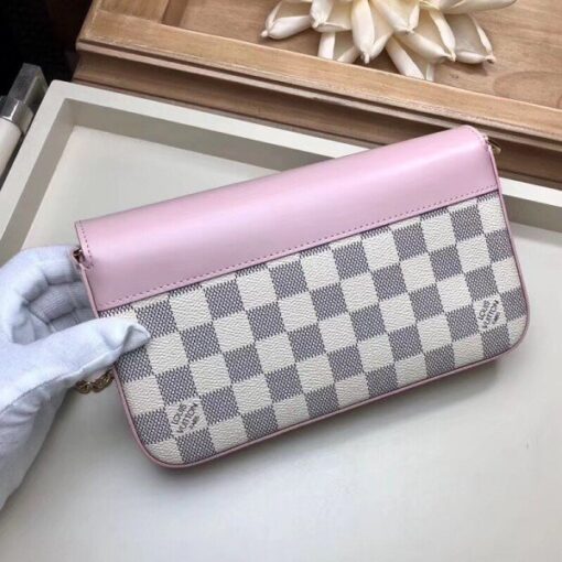 Replica Louis Vuitton Pochette Felicie Damier Azur N60235 BLV034 3