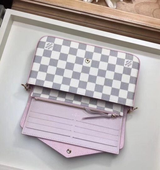 Replica Louis Vuitton Pochette Felicie Damier Azur N60235 BLV034 6