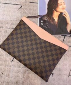 Replica Louis Vuitton Daily Pouch Damier Ebene N60261 BLV099 2