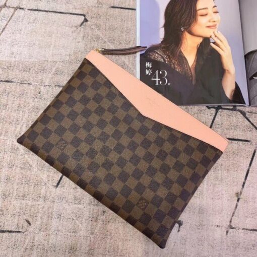 Replica Louis Vuitton Daily Pouch Damier Ebene N60261 BLV099 2