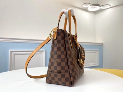 Replica Louis Vuitton Belmont PM Bag Damier Ebene N60296 BLV096 3