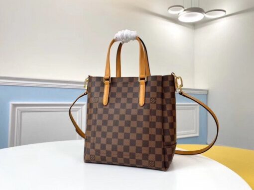 Replica Louis Vuitton Belmont PM Bag Damier Ebene N60296 BLV096 4