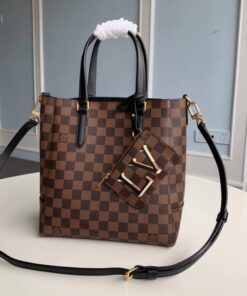 Replica Louis Vuitton Belmont PM Bag Damier Ebene N60348 BLV094 2